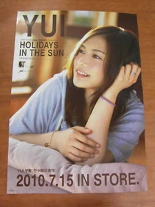 YUI - Holidays in the Sun [OFFICIAL] POSTER *NEW*  - Picture 1 of 2