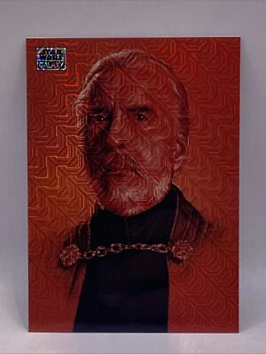 2024 Topps Star Wars Galaxy Count Dooku Mojo Refractor #33/50 Star Wars Mojo SP - Image 1 of 4