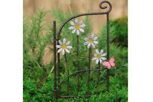 Miniature Dollhouse Fairy Garden Daisy Gate - Buy 3 Save $6