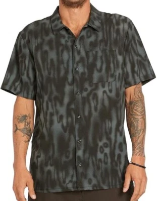 VOLCOM RIDGESTONE Men's S/S Shirt - ASB - Medium - NWT - Image 1 of 4
