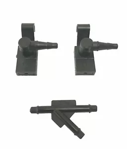 Kit de tres piezas boquilla de lavadora de parabrisas genuina para camiones Chevrolet 88-00 GMC - Imagen 1 de 5