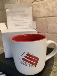 Recipease Cake Mug Red Velvet NEW In Box About Face Designs - Picture 1 of 10
