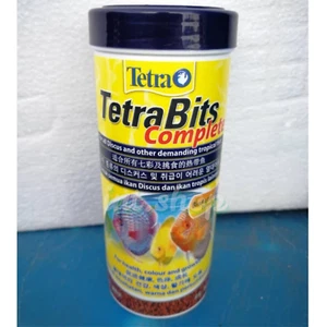 Tetra Bits Complete Slow Sinking Pellet Discus Fish Food Prevent Disease 93g - Picture 1 of 4