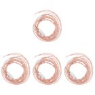  4 Pieces Mobile Phone Earphone Cable Headset Maintenance Wire Extension Cord