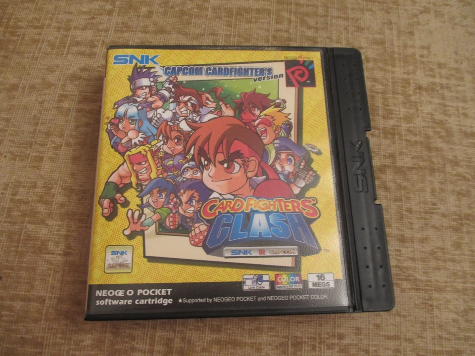 SNK vs Capcom: Card Fighters' Clash Capcom Version Neo Geo Pocket Color PAL - Image 1 of 4
