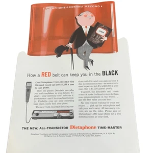 Anuncio publicitario vintage Dictaphone Time Master 1959 - Imagen 1 de 2