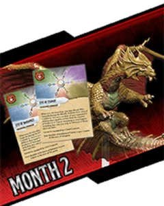 D&D Attack Wing Factory Sealed Month 2 OVP Kit Tyranny of Dragons Brass Dragons - Bild 1 von 1