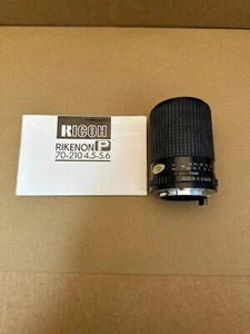 Ricoh Rikenon P 70-210mm f4.5-5.6 Telephoto Zoom Lens For Ricoh Pentax K Mount - Picture 1 of 6