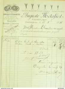 Métafiot Auguste Facture (Fabrique d'Escouttes) 1896 à Cogolin (83) - Picture 1 of 1