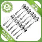 12 KINGS DESSERT SPOONS DESIGN PATTERN CATERING GRADE QUALITY SET OF CUTLERY