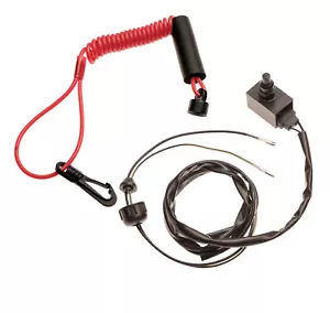 SeaDoo Non DESS Lanyard Key & Safety Switch GT GTS GTX SP SPI SPX XP 1989-95 Red - Picture 1 of 1