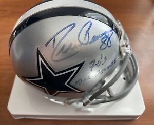 DREW PEARSON Autographed Mini Helmet Dallas Cowboys HOF W/ TRISTAR COA