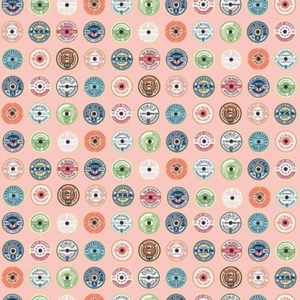 Sew Much Fun Spool Topper Rosa Stoff Riley Blake C12454 Neu - Bild 1 von 1