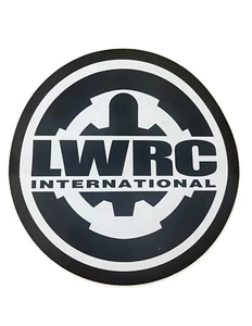 Calcomanía redonda LWRC International 7" - Pegatina SHOT SHOW para refrigeradores y estuches para armas - Imagen 1 de 2