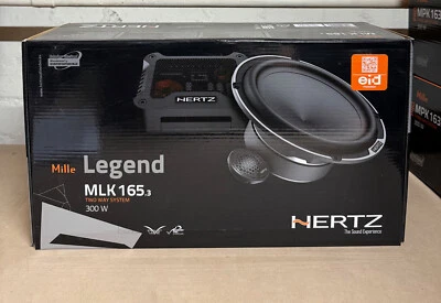 HERTZ 2WAY 6.5" 16.5cm CAR DOOR COMPONENT SPEAKERS MILLE MLK165.3 LEGEND OPENBOX - Image 1 of 3