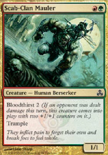 SCAB-CLAN MAULER Guildpact MTG Magic the Gathering Cards DJMagic - Image 1 of 1