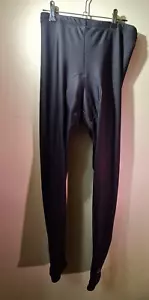 Cannondale Black Cycling Padded Pants Size XL Zip Ankle Fast Ship - Picture 1 of 24