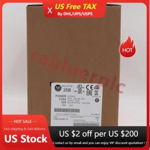 25B-D024N114 Allen-Bradley PowerFlex 525 AC Antrieb 11 kW 15 PS werkseitig versiegelt NEU - Bild 1 von 3
