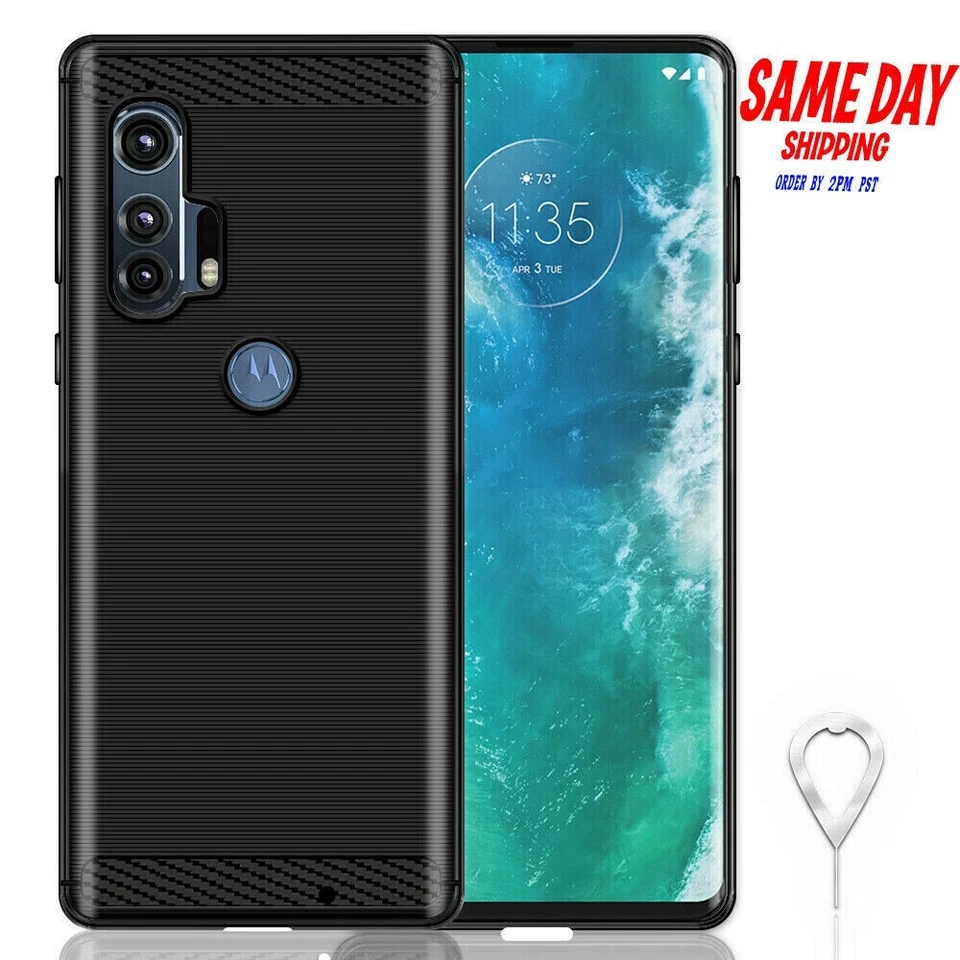 High Quality Back Bumper Protection Case Cover for Motorola Moto Edge Plus 6.7" Foto 1 de 1