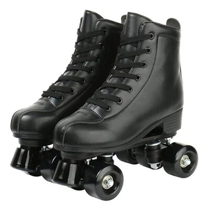 Roller Skates, Double-Row Roller Skates for Unisex, Roller Skates PU Leather ... - Picture 1 of 6