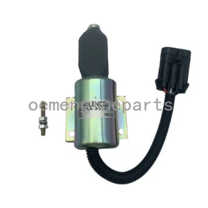 12V Fuel Shut Off Solenoid 2000-5029 For Ingersoll-Rand DD-130 Compactor B5.9-C - Picture 1 of 4