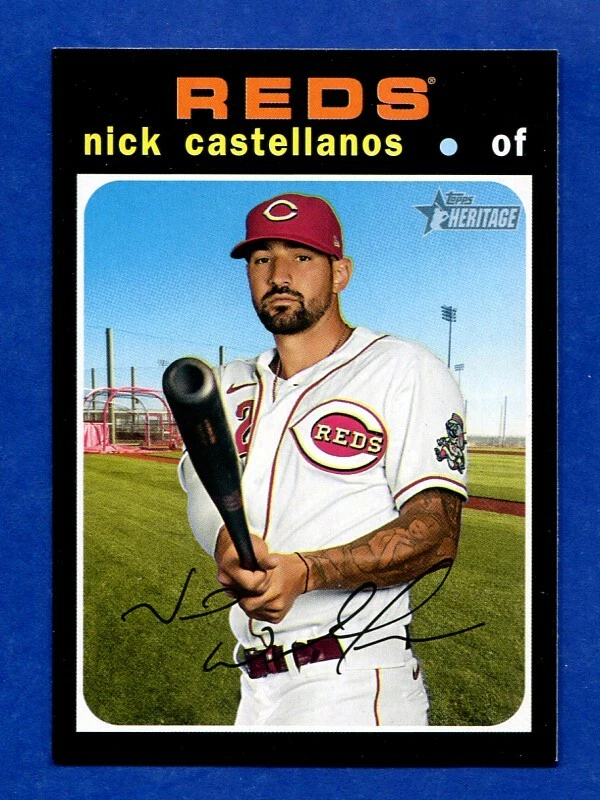 2020 HERITAGE #555 NICK CASTELLANOS - Image 1 of 1