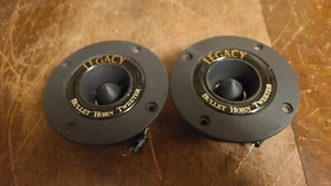 Pair Titanium American Legacy LT18 Bullet Horn Tweeter 300 watts - Picture 1 of 4