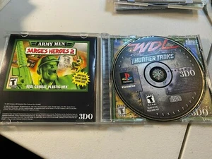 WDL THUNDER TANKS Playstation 1 Videospiel mit Hülle und Einsatz - Bild 1 von 2