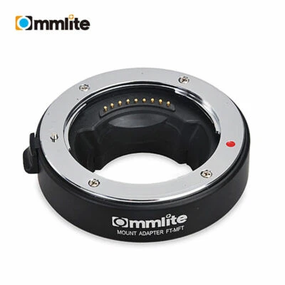 Commlite Adapter Auto Focus AF for Olympus 4/3 Lens to M4/3 Mount camera FT-MFT - Image 1 of 4