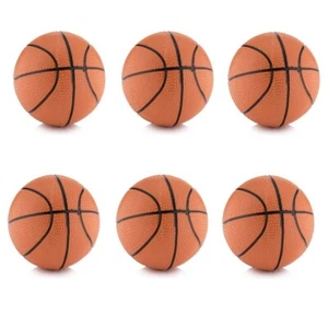 6pcs Small Mini Children Inflatable Basketballs Premium Quality Kids Sports Toy - Picture 1 of 3