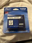 Brother Tze231 Black Print On White Laminated Tape For P-Touch Label Maker