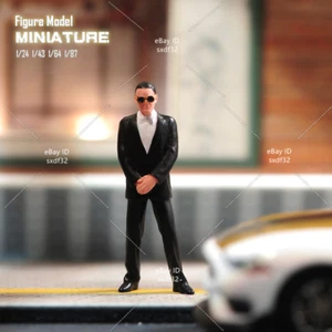 1/24 Escena Accesorios Killer Man Wallace Miniaturas Figuras Modelo Para Coches Vehículos - Imagen 1 de 6