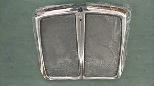 Grille Chrome W/Aluminum Bug Mesh Net For Kenworth T660 Models L29-1053-100 - Picture 1 of 3