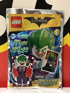 LEGO The Joker Minifigure 211702 - FOILBAG Limited Edition RARE EXCLUSIVE NEW - Picture 1 of 6