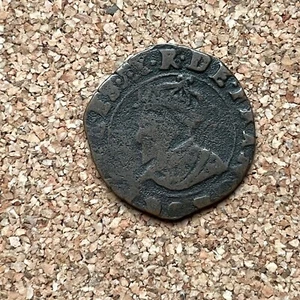 France Charles X, Double Tournois 1590, Dijon. E24168 - Picture 1 of 4