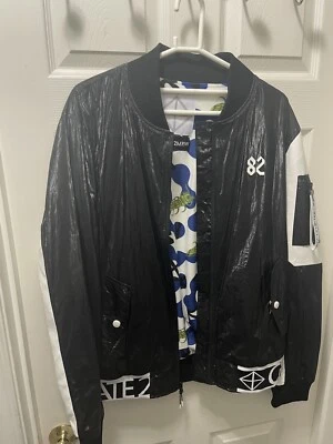 Black Create 2mrw Bomber Jacket Size M - Image 1 of 4
