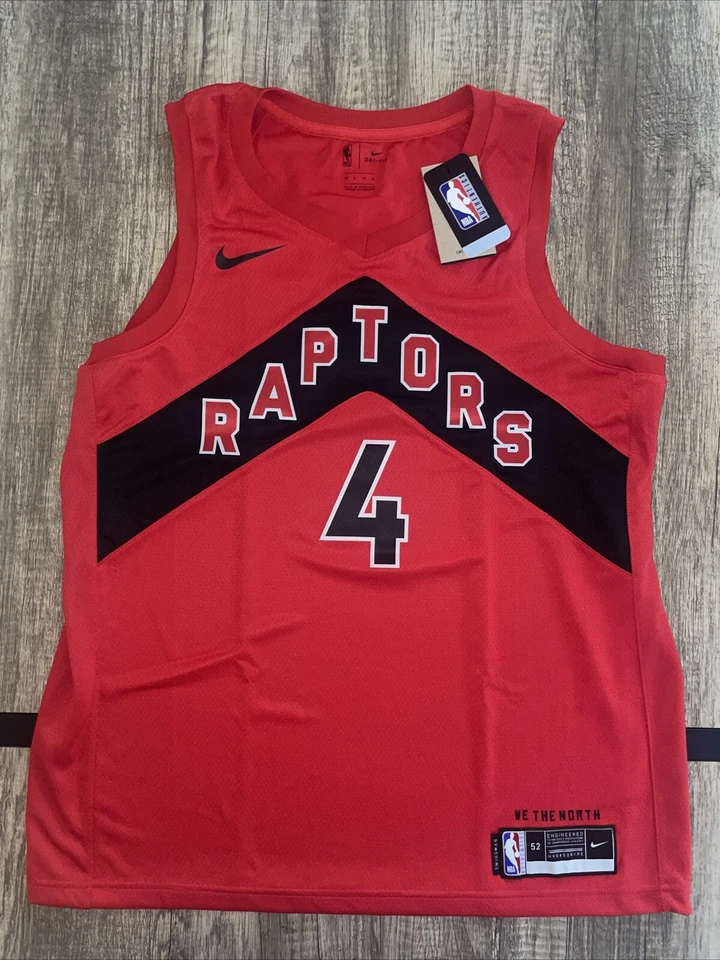 Nike Scottie Barnes Toronto Raptors #4 NBA Icon Swingman Jersey Men’s Size 52 XL