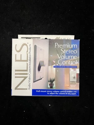 Control de volumen Niles VCS-2D - blanco, montaje en pared nuevo Foto 1 de 2