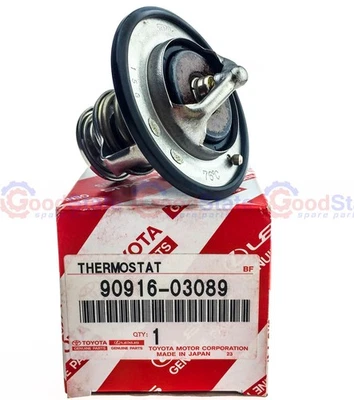 GENUINE Toyota LandCruiser PZJ70 PZJ73 HZJ70 HZJ73 HZJ75 HZJ78 Thermostat 76C - Image 1 of 4