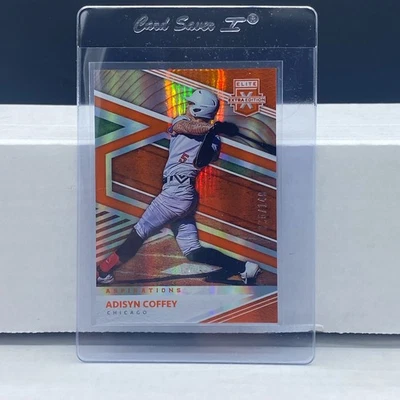2020 Panini Elite Extra Edition Adisyn Coffey #110 Aspirations Orange /149 (RC) - Image 1 of 2