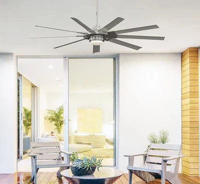 Fanimation Studio Collection Slinger V2 72" Ceiling Fan W/ Light & Remote NEW OB - Image 1 of 4