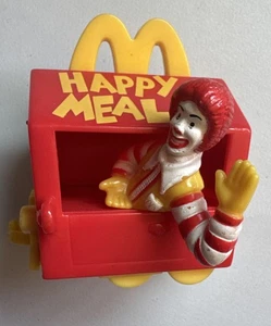 Vintage 1994 McDonalds Happy Meal Spielzeug Happy Meal Box Zug Auto Ronald McDonald - Bild 1 von 6