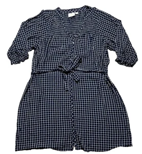 Camisa de vestir Anthropologie Maeve para mujer XL Sara camisa ajustada cinturón ventana - Imagen 1 de 18