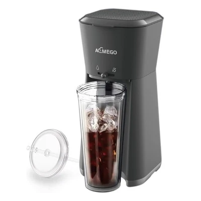 Iced and Hot Tea Maker with 20oz Traveling Tumbler, Single Coffee Machine wit... - Image 1 of 4