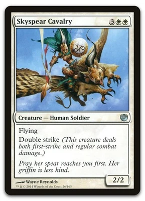 Skyspear Cavalry #26 (NM) Journey Into Nyx JOU Magic MTG - Image 1 of 2