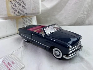 Ford convertible azul Franklin 1949 1/24 como nuevo - Imagen 1 de 14
