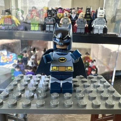 LEGO Batman Minifigure 76052 sh233 Classic TV DC Hero CMF Lot Rare Adam West - Image 1 of 4