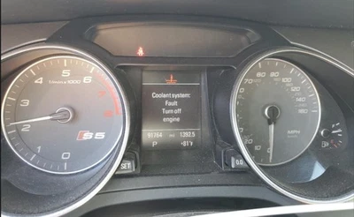 Grupo de medidores de velocímetro S5 2013-2017 OE 91 k millas Audi Foto 1 de 4