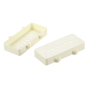 Plastic Replacement Pickup Covers for Guitar Pickups Aged White Color - Picture 1 of 8