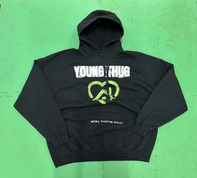 Sudadera con capucha Young Thug Stay Home 2020 Tour Foto 1 de 4